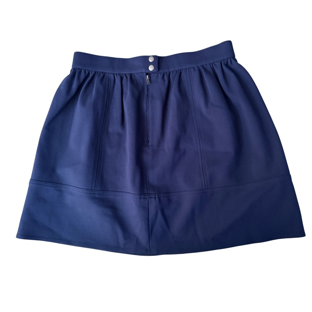Madewell 1937 Navy Blue Mini Skirt Women's Size 6 A-Line Zipper‎ Closure